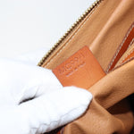 Celine Vintage Macadam Shoulder Bag Canvas and Leather - image 7