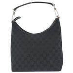 Gucci Vintage Clasp Handle Hobo GG Canvas Medium - image 2