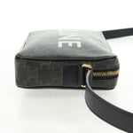 Celine Logo Messenger Bag Triomphe Coated Canvas Medium - image 3