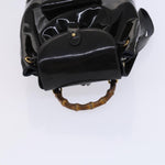 Gucci Vintage Bamboo Backpack Patent Mini - image 15