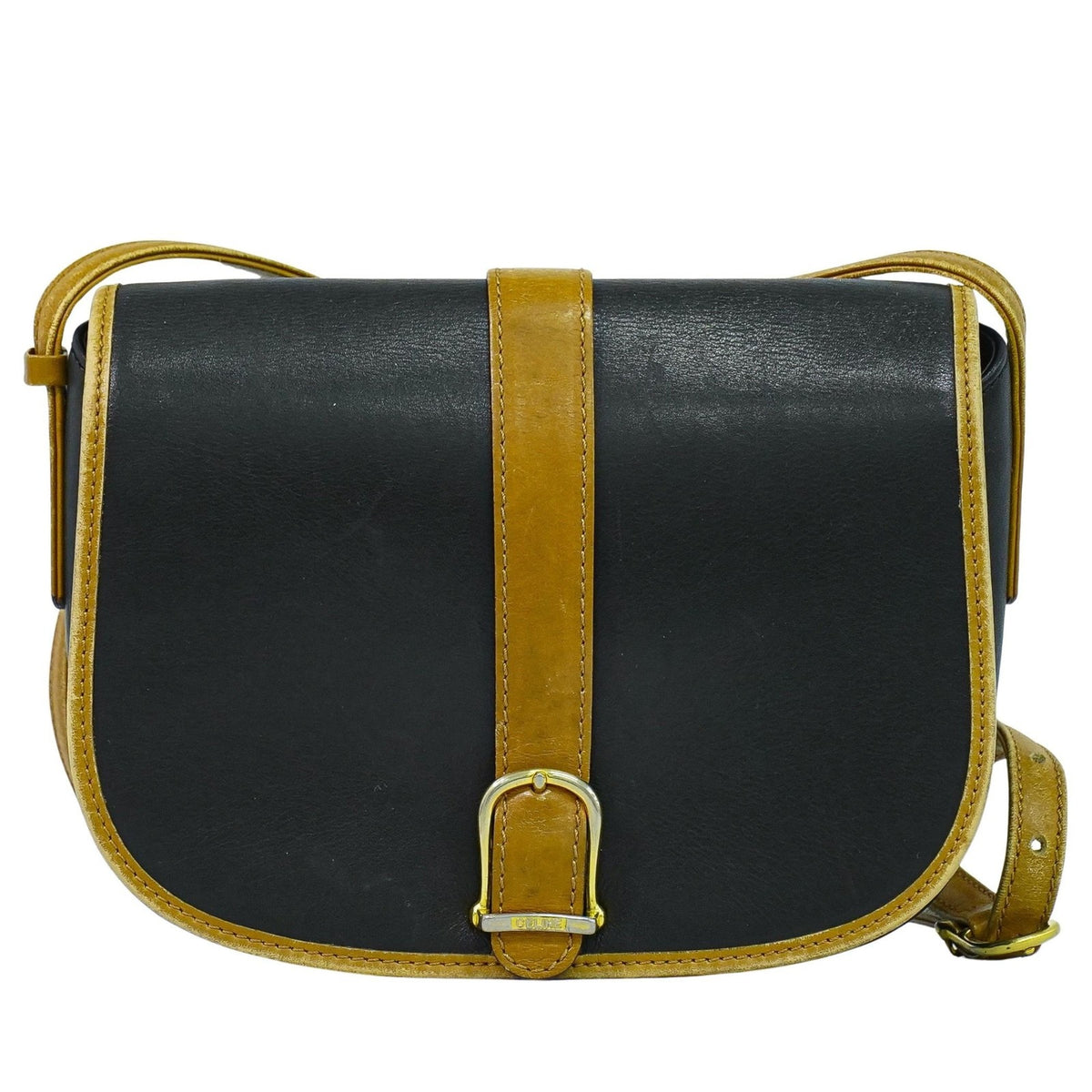 Celine Vintage Shoulder Bag Leather - image 1