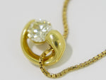Tiffany & Co. Heart Pendant Necklace 18K Yellow Gold with Diamonds Extra Mini - image 3