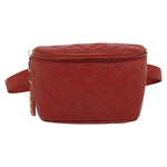 Chanel Vintage Zip Belt Bag Quilted Caviar Small - image 19