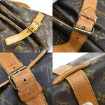Louis Vuitton Saumur Handbag Monogram Canvas 35 - image 11