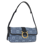 Salvatore Ferragamo Gancini Shoulder Bag Canvas - image 15