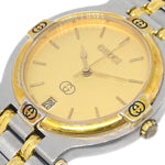 Gucci 9000l Quartz Watch Stainless Steel with Plated Metal 25 - image 6