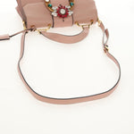 Miu Miu Madras Crystal Buckle Shoulder Bag Leather Small - image 7