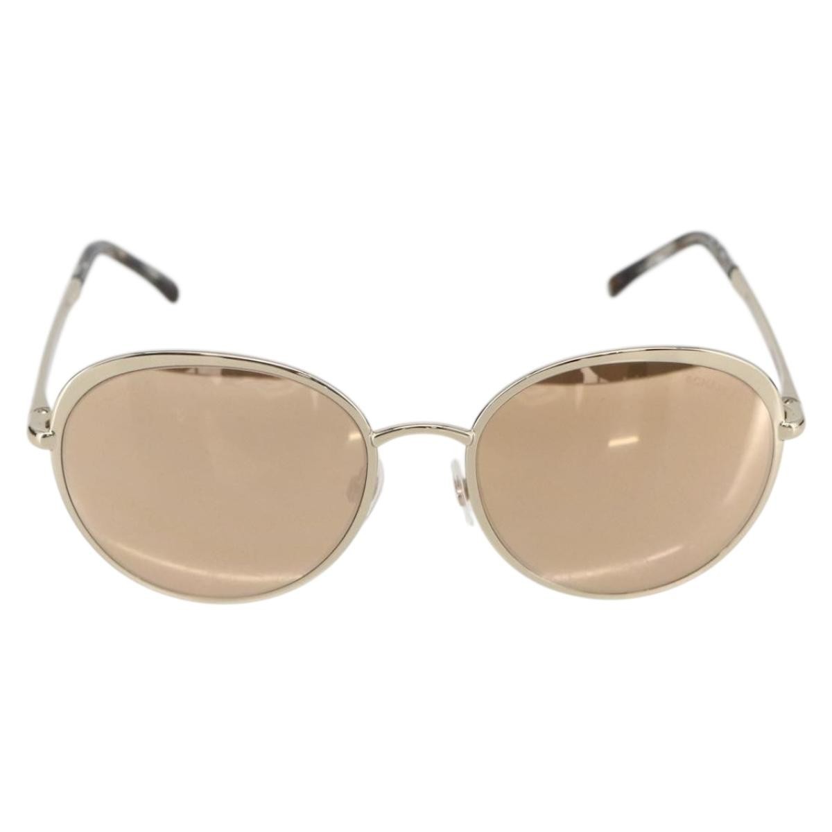 Chanel Logo CC Sunglasses Metal - image 1