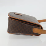 Celine Vintage Macadam Shoulder Bag Canvas and Leather - image 3