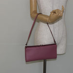 Salvatore Ferragamo Gancini Pouch Leather - image 13