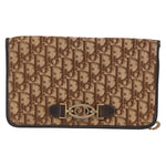 Christian Dior Vintage Trotter Shoulder Bag Canvas medium - image 1