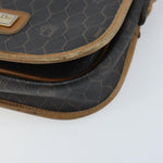 Christian Dior Vintage Honeycomb Flap Crossbody Bag Canvas and Leather - image 8