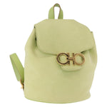Salvatore Ferragamo Gancini Backpack Suede - image 1