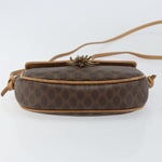Celine Vintage Macadam Shoulder Bag Canvas and Leather - image 14