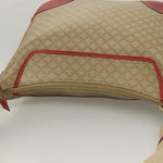 Celine Vintage Macadam Shoulder Bag Canvas and Leather - image 16