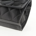 Chanel Vintage Camellia Flap Bag Satin Mini - image 9