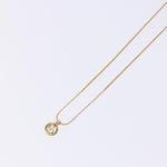 Christian Dior CD Round Pendant Necklace Metal - image 10