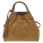 Gucci Soho Convertible Shoulder Bag Patent Small - image 1