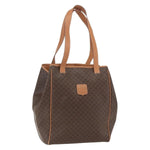 Celine Vintage Macadam Shoulder Bag Canvas and Leather - image 17