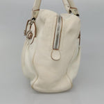 Salvatore Ferragamo Gancini Buckle Shoulder Bag Leather Large - image 4