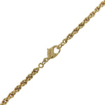 Christian Dior VIntage Circle Pendant Necklace Metal with Crystals - image 4