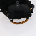 Gucci Gucci bamboo backpack daim mini - image 15