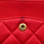 Chanel Timeless - Classic Double Flap Bag Quilted Satin Medium - image 14