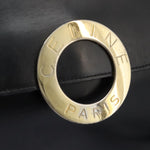 Celine Vintage Circle Logo Crossbody Bag Leather Small - image 13
