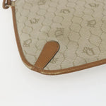 Christian Dior Vintage Honeycomb Shoulder Bag Canvas and Leather - image 9