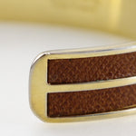 Louis Vuitton Anagram bangle Gold Plated - image 4