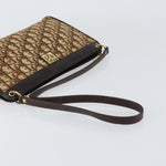 Christian Dior Vintage Trotter Shoulder Bag Canvas medium - image 7