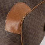 Celine Vintage Macadam Boston bag Canvas and Leather - image 8