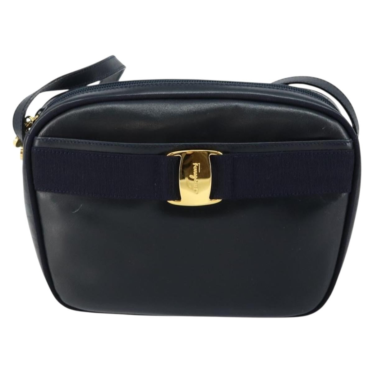 Salvatore Ferragamo Vala Shoulder Bag Leather - image 1