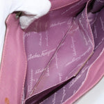 Salvatore Ferragamo Gancini Pouch Leather - image 20
