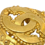 Chanel CC Rhombus Clip-On Earrings Metal - image 2