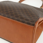 Celine Vintage Macadam Handbag Canvas and Leather - image 11