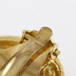 Chanel Vintage CC Clip-On Earrings Metal - image 5