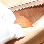 Celine Vintage Macadam Shoulder Bag Canvas and Leather - image 7