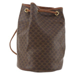 Celine Vintage Macadam Backpack Canvas and Leather - image 17