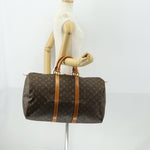Louis Vuitton Keepall Bag Monogram Canvas 50 - image 14