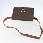 Celine Vintage Macadam Shoulder Bag Canvas Medium - image 8