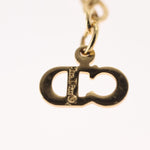 Christian Dior Vintage CD Pendant Necklace Metal - image 14