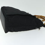 Gucci Vintage Bamboo Handle Bag Nylon - image 3