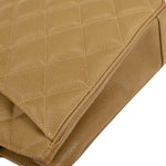 Chanel Vintage CC Lock Pocket Tote Quilted Caviar Small - image 7