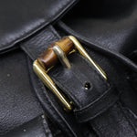Gucci Vintage Bamboo Backpack Leather - image 13