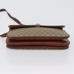 Celine Vintage Macadam Shoulder Bag Canvas and Leather - image 16