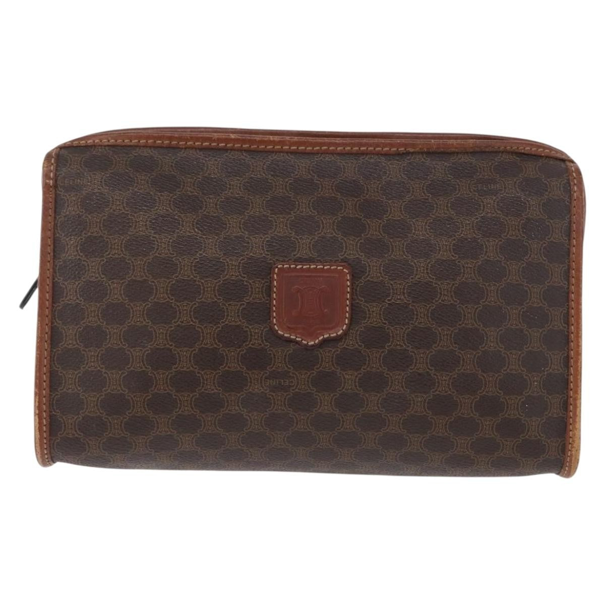 Celine Macadam Pochette Canvas and Leather - image 1