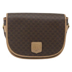 Celine Vintage Macadam Shoulder Bag Canvas and Leather - image 18