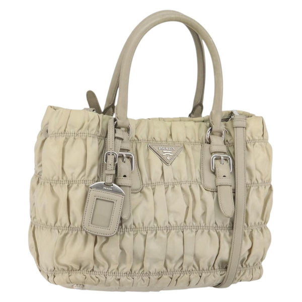 Prada Gaufre Convertible Tote Tessuto Small - image 1