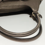Salvatore Ferragamo Gancini handbag Leather - image 16